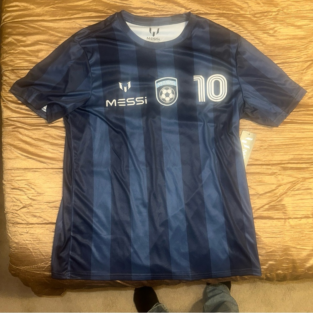 Kids Blue Soccer Jersey